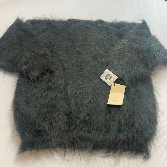 Ann Arundell Handmade Couture VTG NOS Mohair Horse Kentucky Derby Sweater - Picture 9 of 10